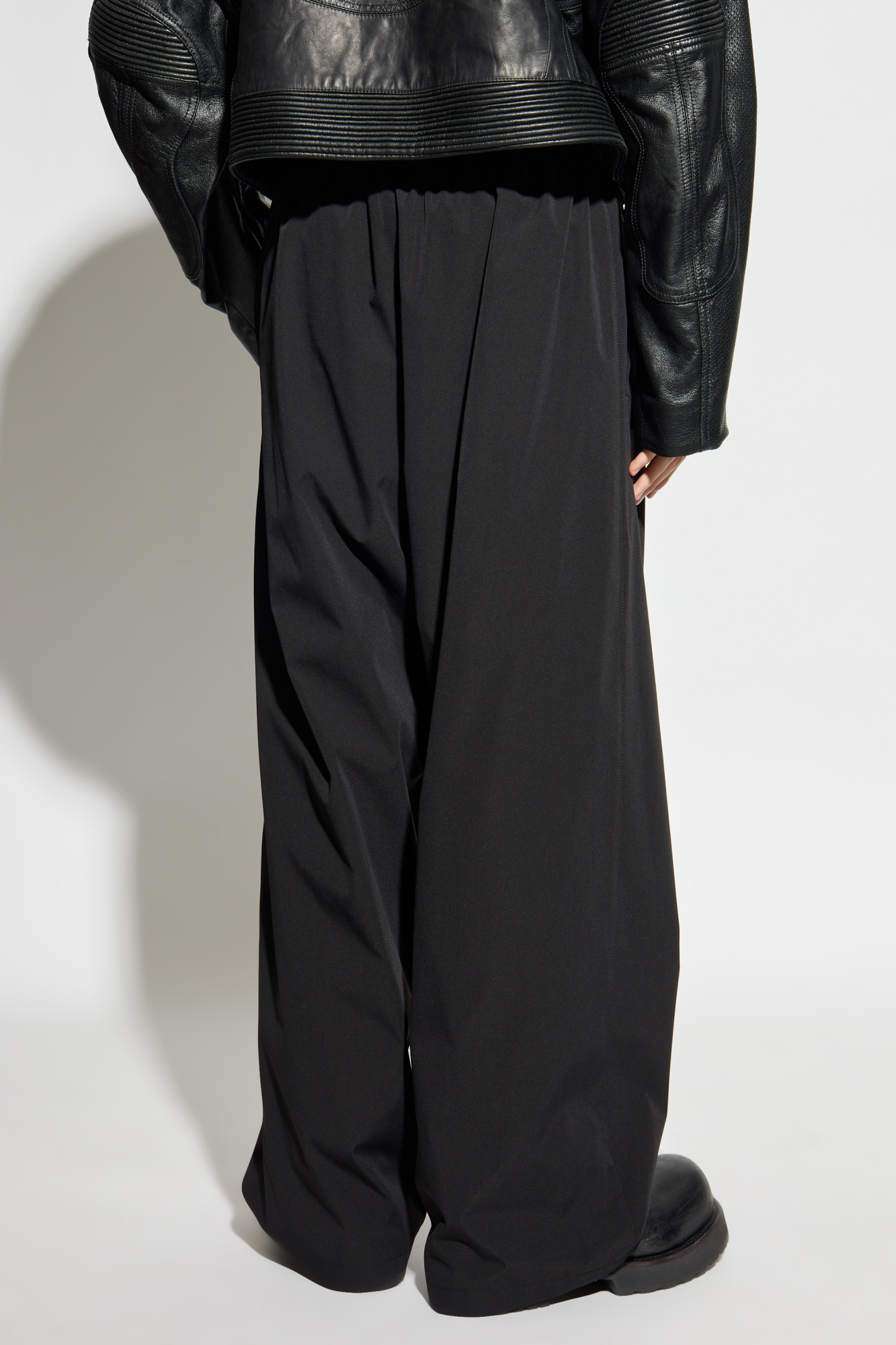 【Balenciaga】 Black Viscose Palazzo Pant Balenciaga Black Viscose Palazzo Pant | Grailed
